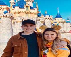Nick visited Disneyland with his mom on her birthday.
